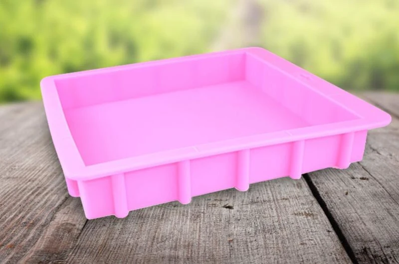 3000ML Silicone Rendering Soap Mold DIY Square Handmade Loaf Thickened Soap Mould 3KG Capacity Soaps Making Tools