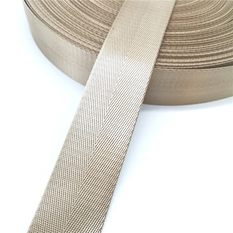 2 yards 38mm High Quality Strap Nylon Webbing Herringbone Pattern Knapsack Strapping Sewing Bag Belt Accessories