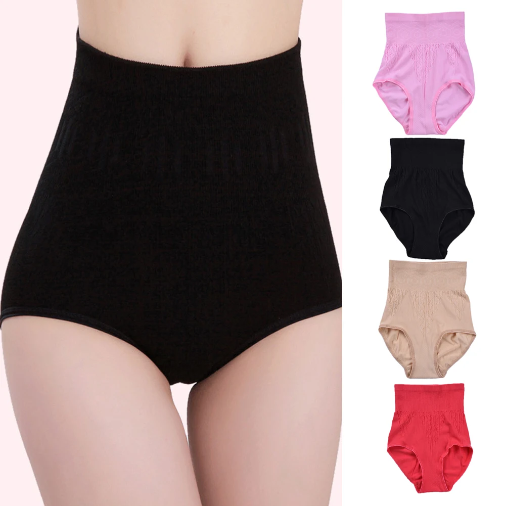 Girl High Waist Belly Pants Shorts Postpartum Underwear Panties Shaping Pants Abdomen Shapewear Shaped Abdomen Underwear DH