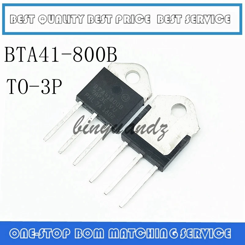 

5pcs/lot BTA41-800B BTA41-800 BTA41800B BTA41800 BTA41 TO-247 40A 800V TRIACS Best quality.