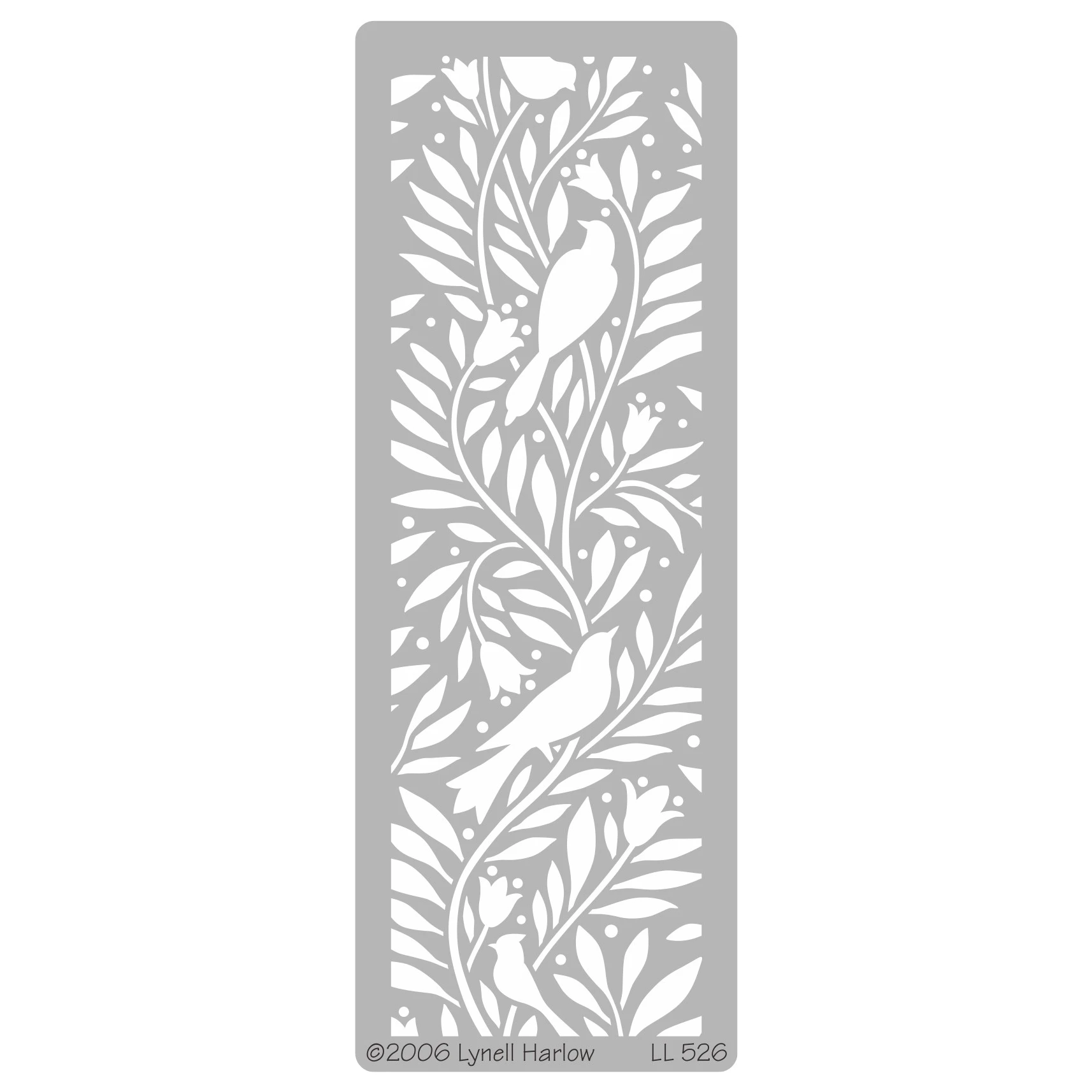 

Embossing Dreamweaver Stencils LL 526 Bird and Branches