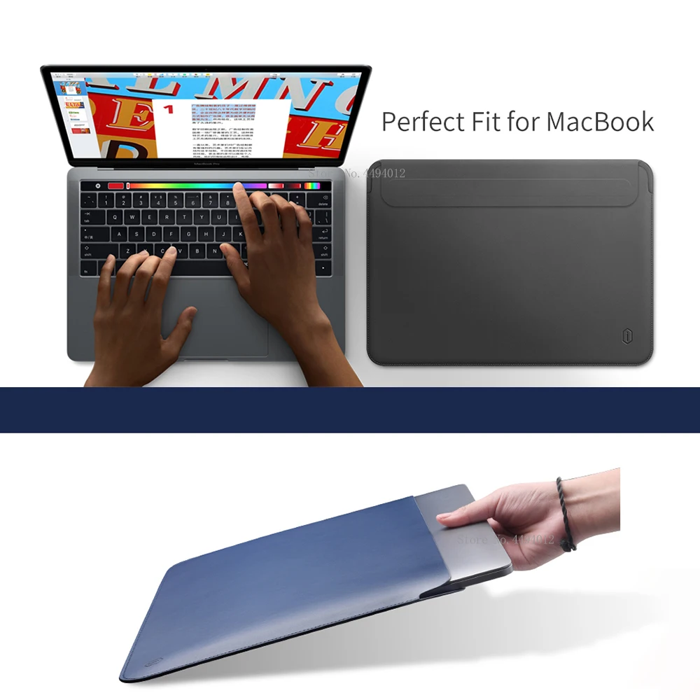 Imagem -04 - Bolsa de Luva do Portátil Ultra-slim Macbook Air 13 Case A2337 Macbook Pro 13 m1 Capa Pro 16 12 15 14 2023