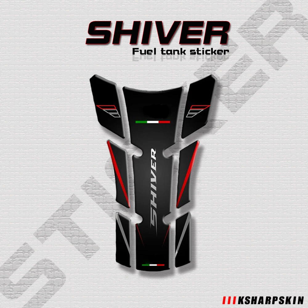 Motorcycle 3D fuel tank protection sticker is suitable for APRILIA SHIVER