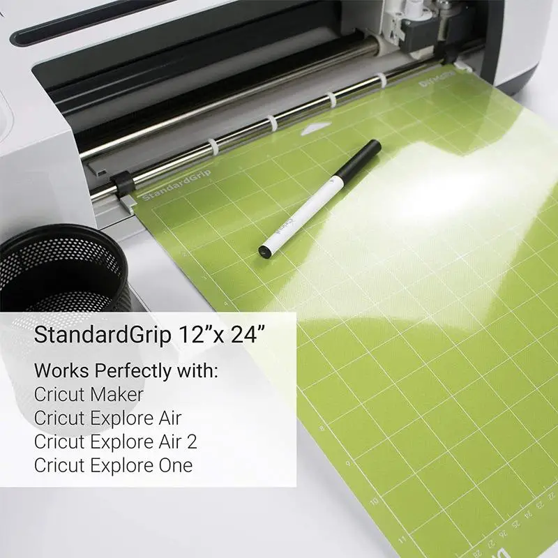 New 4pcs Color Replacement Pvc Cutting Mat Non-slip For Contour Photography Plotter Machine With Adhesive Lettering Pvc Pad