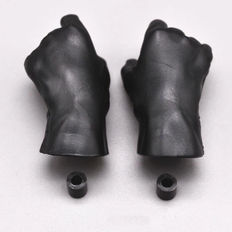 New Arrival 1/6 Scale Ghostbusters Black Color One Pair Of Gloved Hands Model For General 12 Inch Doll Action Accessories