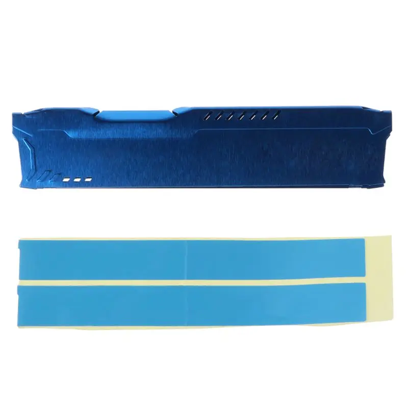 1Set RAM Heatsink Radiator Cooling Heat Sink Cooler for DDR2 DDR3 DDR4 Desktop Memory Heat Dissipation Pad
