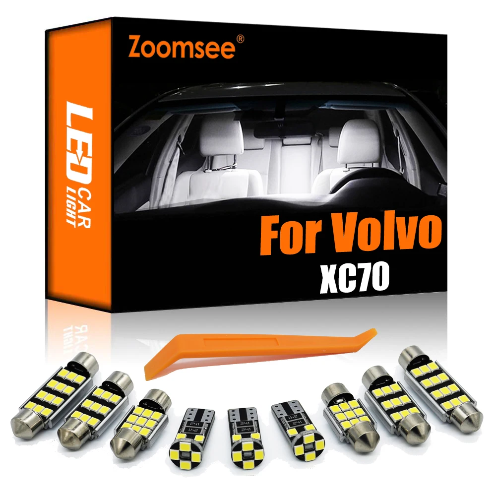 

Zoomsee Interior LED For Volvo XC70 2002-2017 Canbus Vehicle Bulb Dome Map Reading Trunk Light Error Free Auto Lamp Accessories