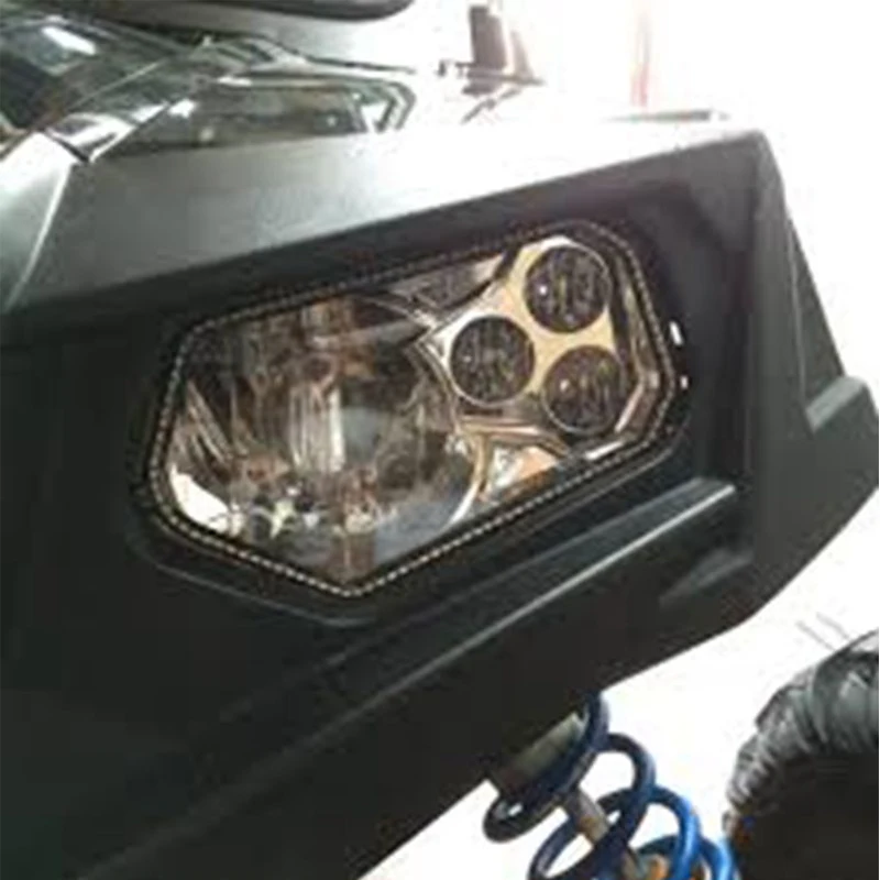 Polaris ATV LED Headlight Left / Right High Low For 2012-2013 Polaris RZR S Side X Sides and 2012-2013 Sportsman RZR 800 900 570 view 5