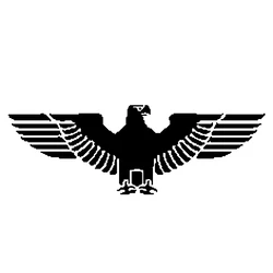 Divertente German Eagle Car Sticker automobili moto accessori esterni decalcomanie in vinile per Bmw Audi Ford Lada Vw KIA