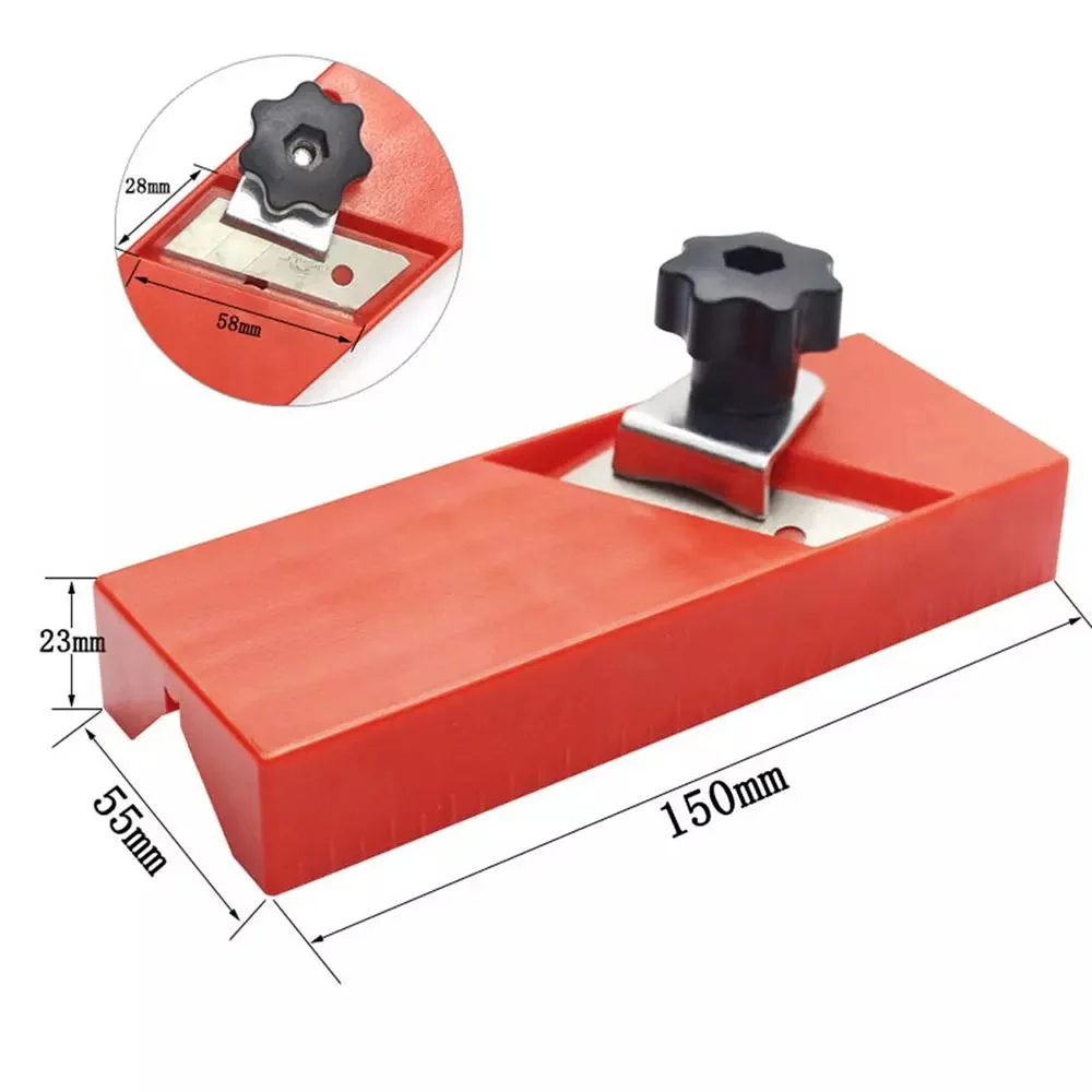 Woodworking Edge Corner Plane 45 Degree Bevel Manual Planer Chamfering and Trimming CLH@8