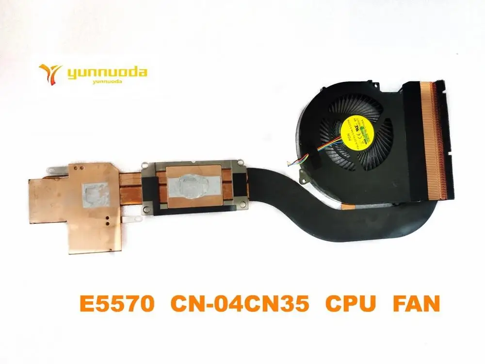Original for DELL E5570 laptop motherboard CPU FAN   E5570  CN-04CN35  CPU  FAN tested good free shipping