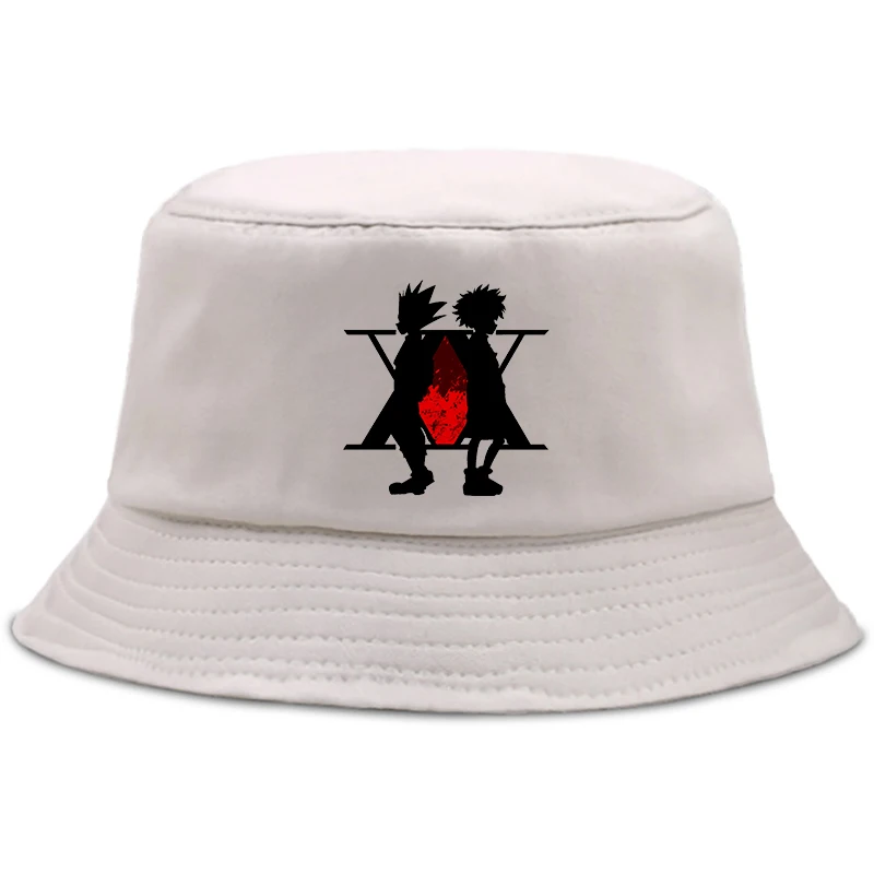 Hunter X Hunter bucket hat Killua Zoldyck Baka Classic Comic panama cap Classic Anime Japan Cotton panama fisherman cap