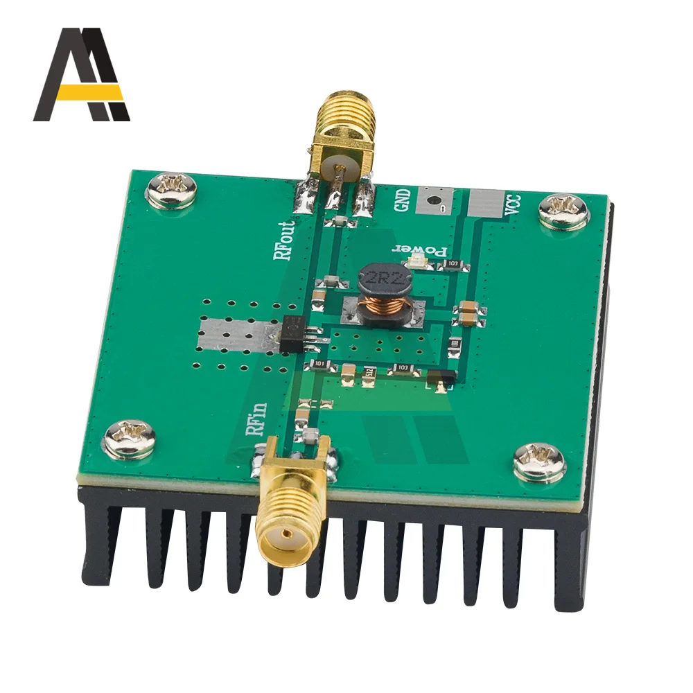 433MHz wzmacniacz fal RF 5W dla 380-450MHz bezprzewodowy nadajnik zdalnego sterowania 2.5W (34dBm) 5.0V zasilacz ze standardową żeńską SMA