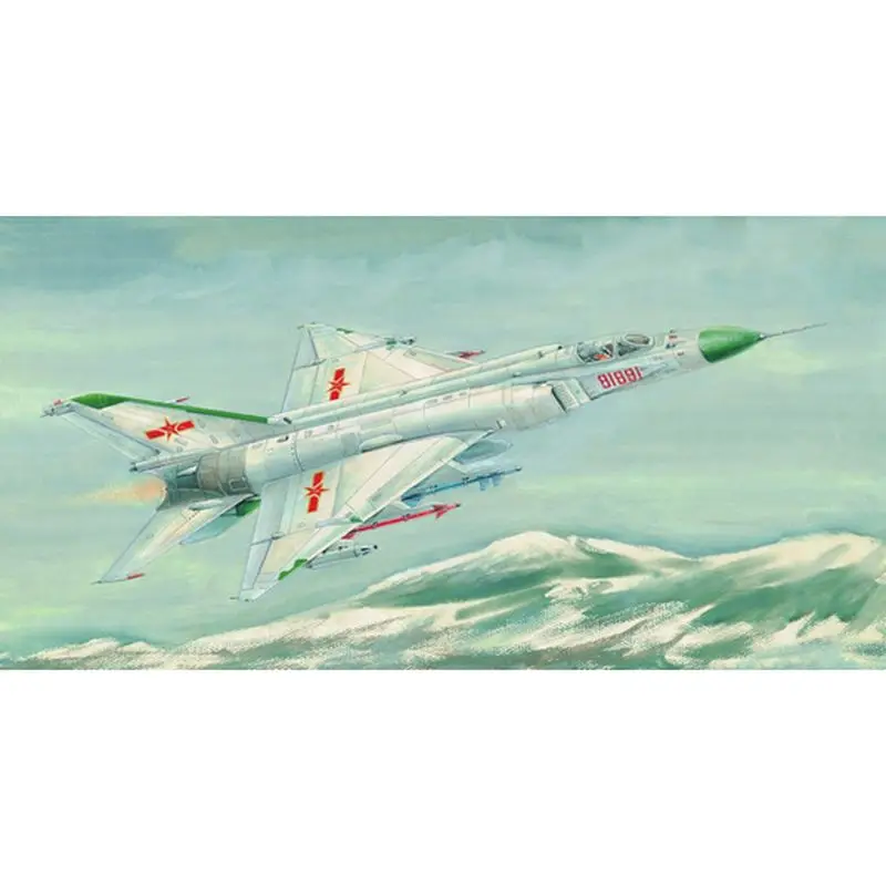 

Trumpeter 01610 1/72 Shenyang F-8Ⅱ”Finback”-B - Scale Model Kit