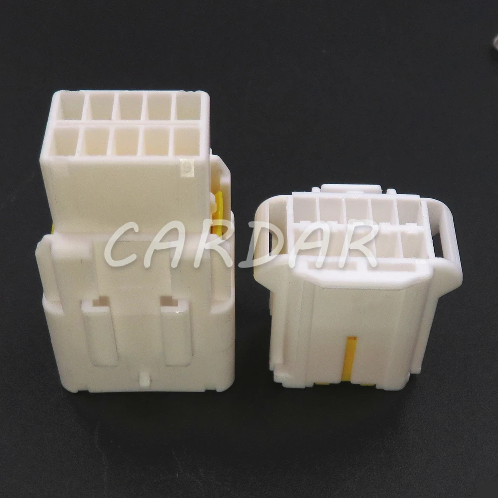 1 Set 10 Pin 1.5 Series Auto Wire Harness Male Female Docking Unsealed Socket AC Assembly With Terminal 98823-1010 98816-1010