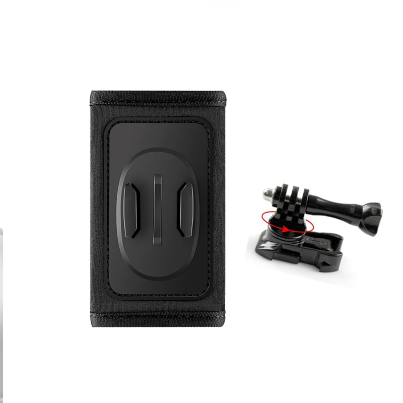 Für Gopro 13 12 Zubehör Tasche Schulter Clip Wandern Schnalle Halterung rucksack 360 Grad Drehen Für Go Pro Hero DJI Action kamera