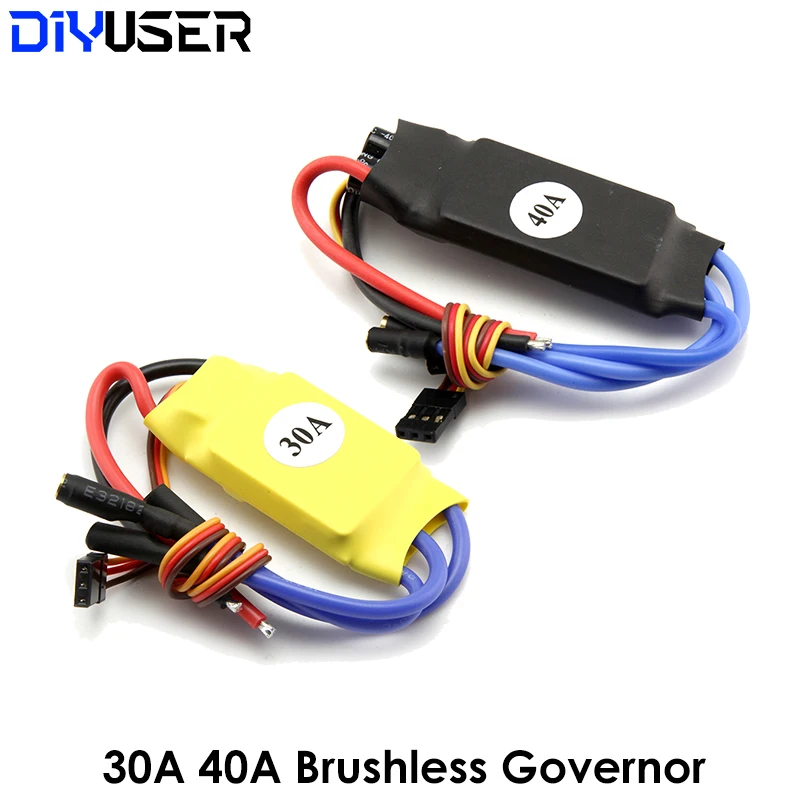 

30A 40A XXD Brushless ESC Electronic Governor 30A 40A Aircraft Model fixed Wing Multi-axis ESC model class ESC Rc