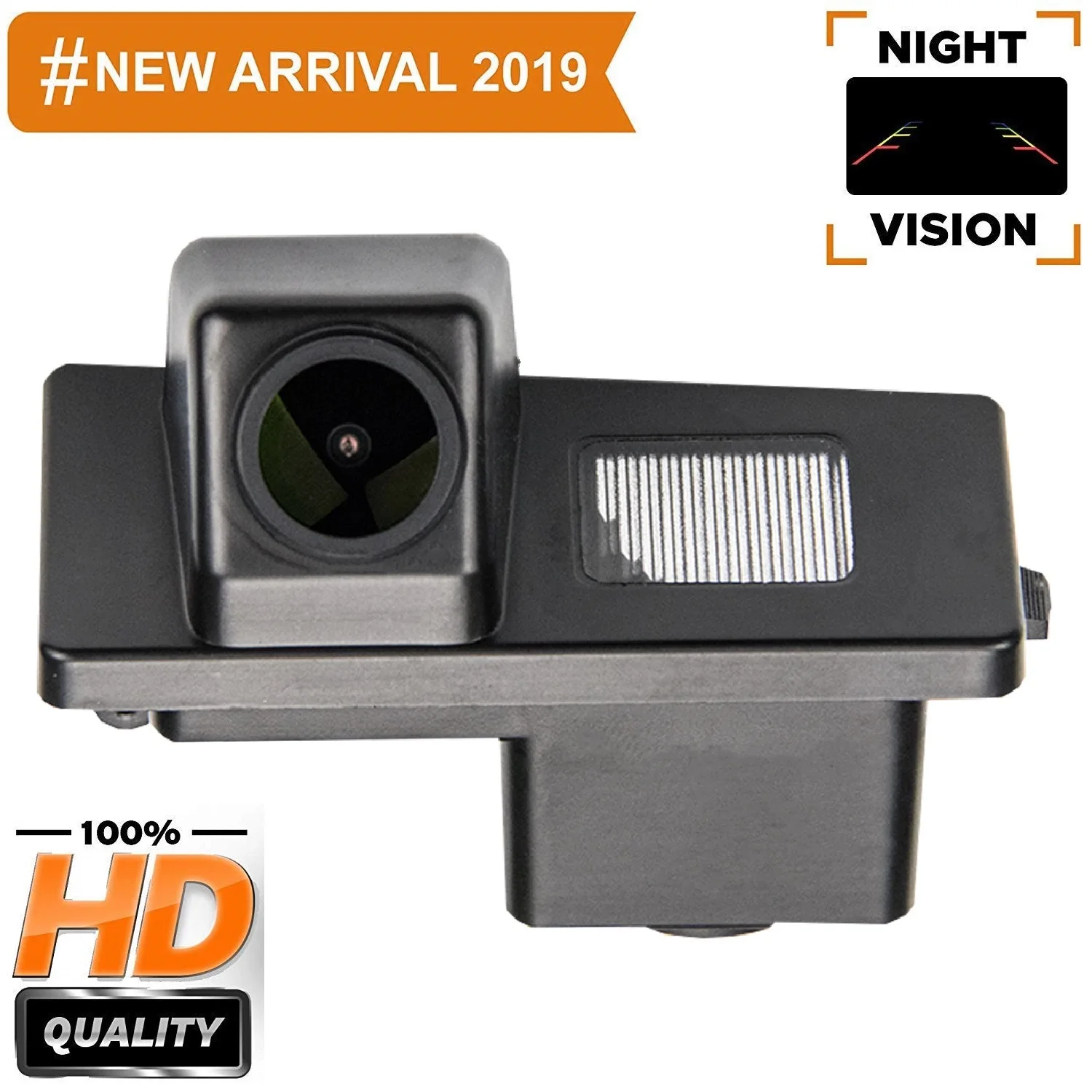 Rear View Camera for SsangYong Ssang Yong Rexton Kyron Korando Actyon Rodius, HD 1280*720p Night Vision Camera Waterproof