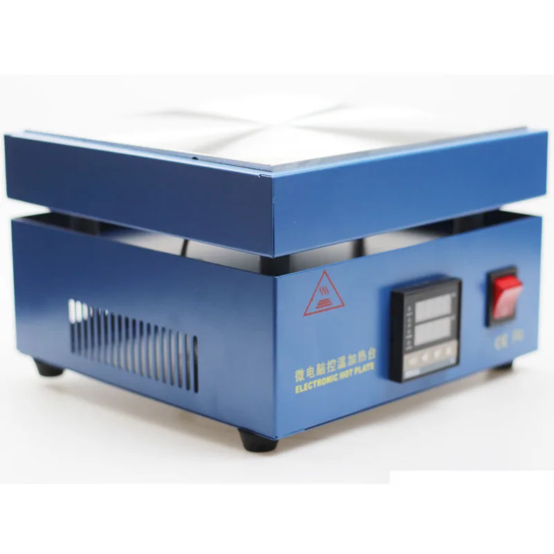 

600W 946C Digital Preheating Station 200x200mm Electronic Preheating Board for Led SMD PCB Heating Lamp 220V Desoldering Iron