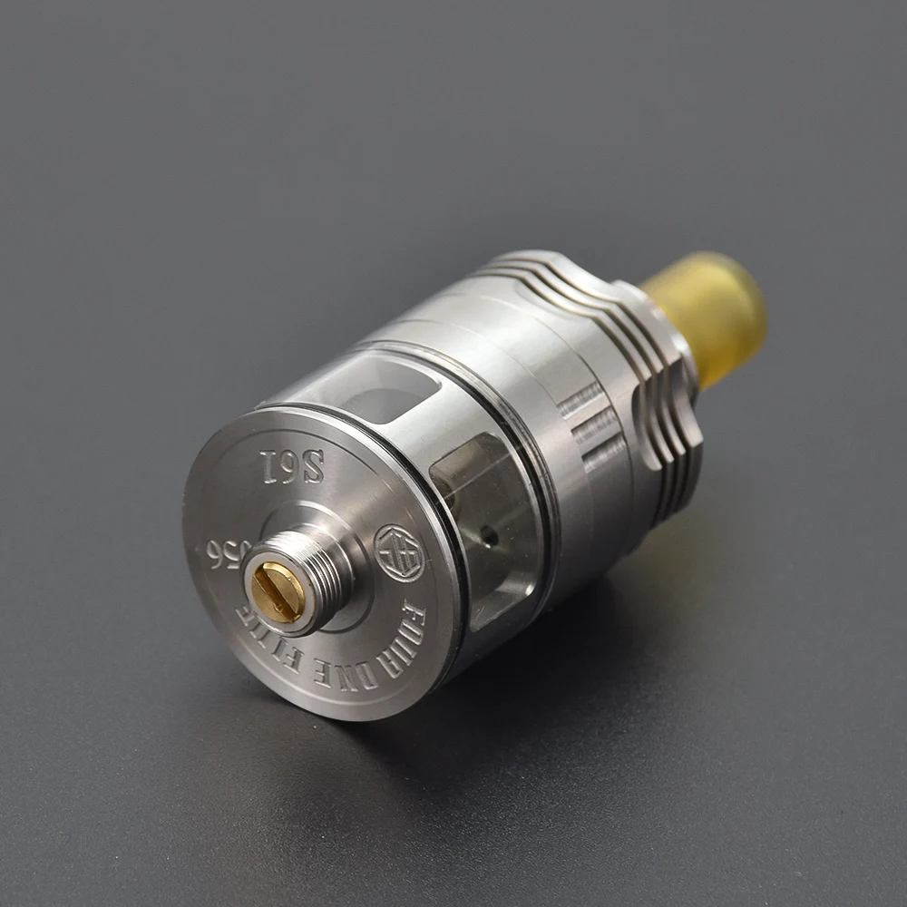 Wolfcoolvape-خزان سجائر إلكتروني ، أوميزون ، لفائف مفردة ، خيط ، من من من ، من ، من نوع S61 Mtl RTA ، 22 ، شو شو شو