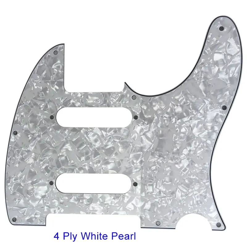 Fei Man Custom Guitar Parts - For US 62 Nashville 2 Strat Single Pickups Tele Telecaster Guitar Pickguard Flame Pattern