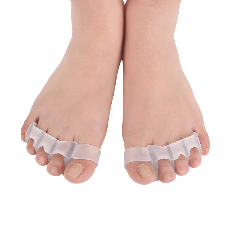 1Pair Toe Separator Toe Spacers Toe Stretchers for Men and Women Easy Wear In Shoes, Quickly Alleviating Pain After Yoga Sports