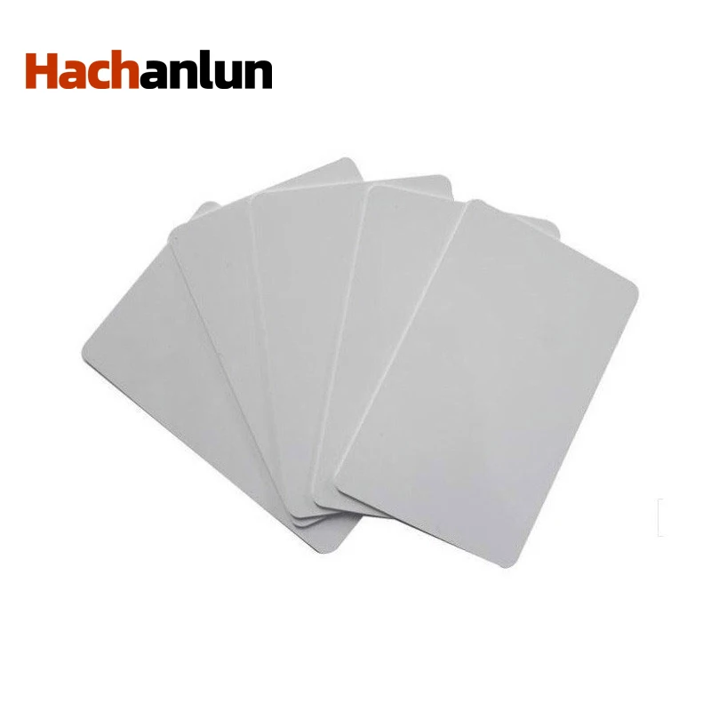 5/10 stücke Rfid Weiße Karte 125khz TK4100 Blank Smart Card EM4100 ID Pvc Karte mit UID Seriennummer für access Control Nicht Copyable