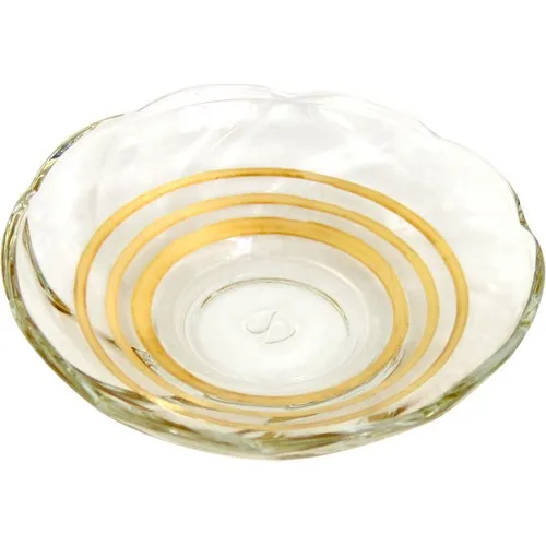 Pasabahce Twist Knot 6'lı Tea Plate Yellow