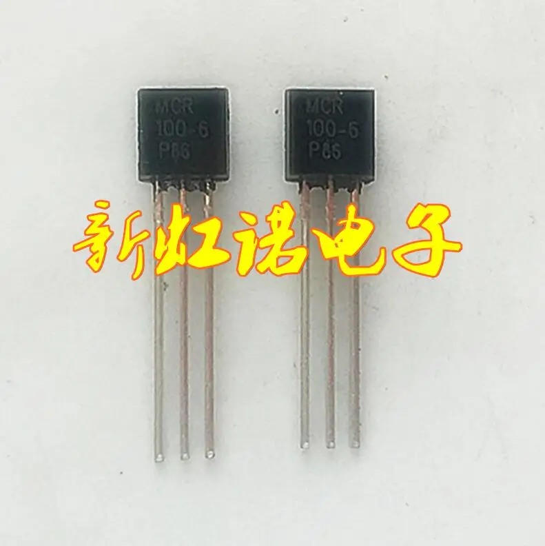 

5Pcs/Lot New Original One-way Thyristor MCR100-6 TO-92-1 A 400 V Integrated circuit Triode In Stock