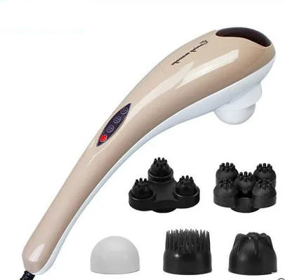 

Dolphin massage device neck cervical vertebra hammer full-body massage stick electric multifunctional massage