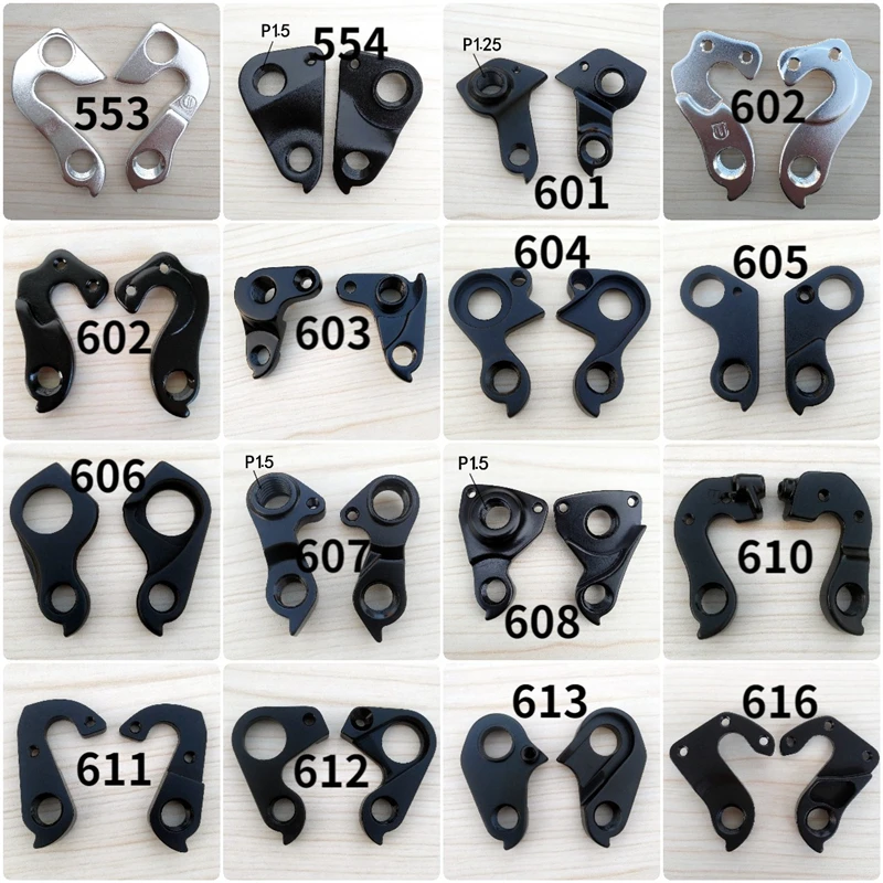 

2PCS Bicycle Mech Dropout For GHOST CUBE KELLYS Haibike CANNONDALE Derailleur Hanger TREK GT Carbon Frame No.601-630