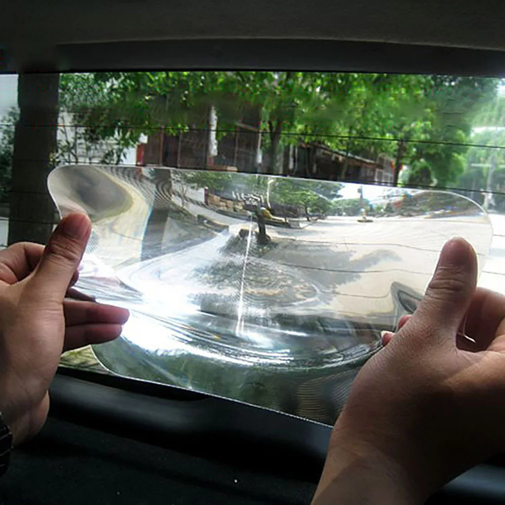 Auto Car Windshield Wide Angle Rear View Parking Reversing Mirror Clear Film Sticker Car Interior Accessories Boutique