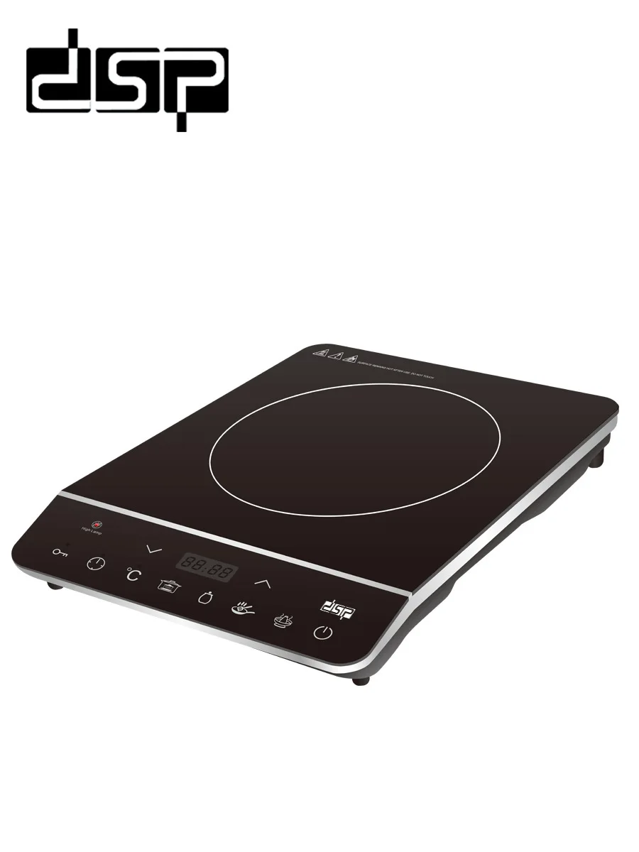 2000W Electric Magnetic Induction Cooker Household Waterproof Small Hot Pot Heating Stove Touchpad Stir-fry