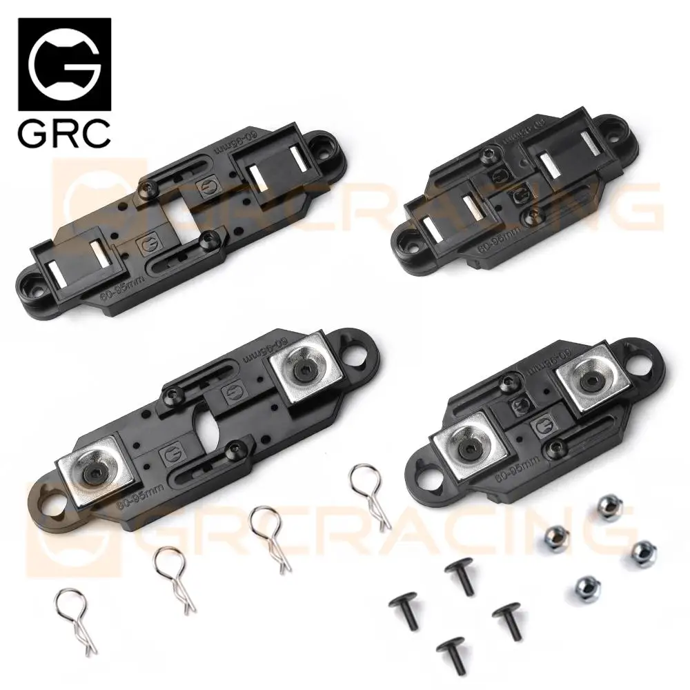 Radio Control Rc Auto Grc Verstelbare 1/8 1/10 Body Mount Magnetische Onzichtbare TRX4 SCX10 G168A Optie Upgrade Onderdelen