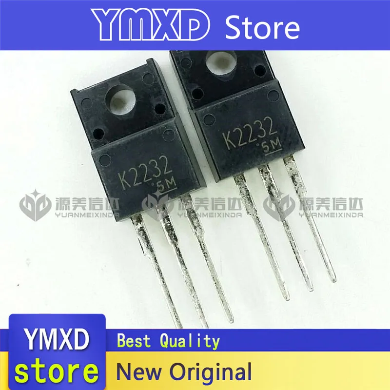 Tubo de efecto de campo, nuevo y Original, 2SK2232, K2232, TO220F, 10 unids/lote, en Stock