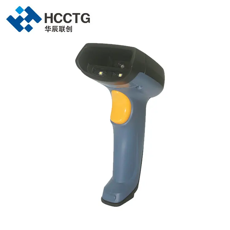 Quick Continuous Wired Data Storage Rugged Industrial 2D Barcode Scanner HS-6201