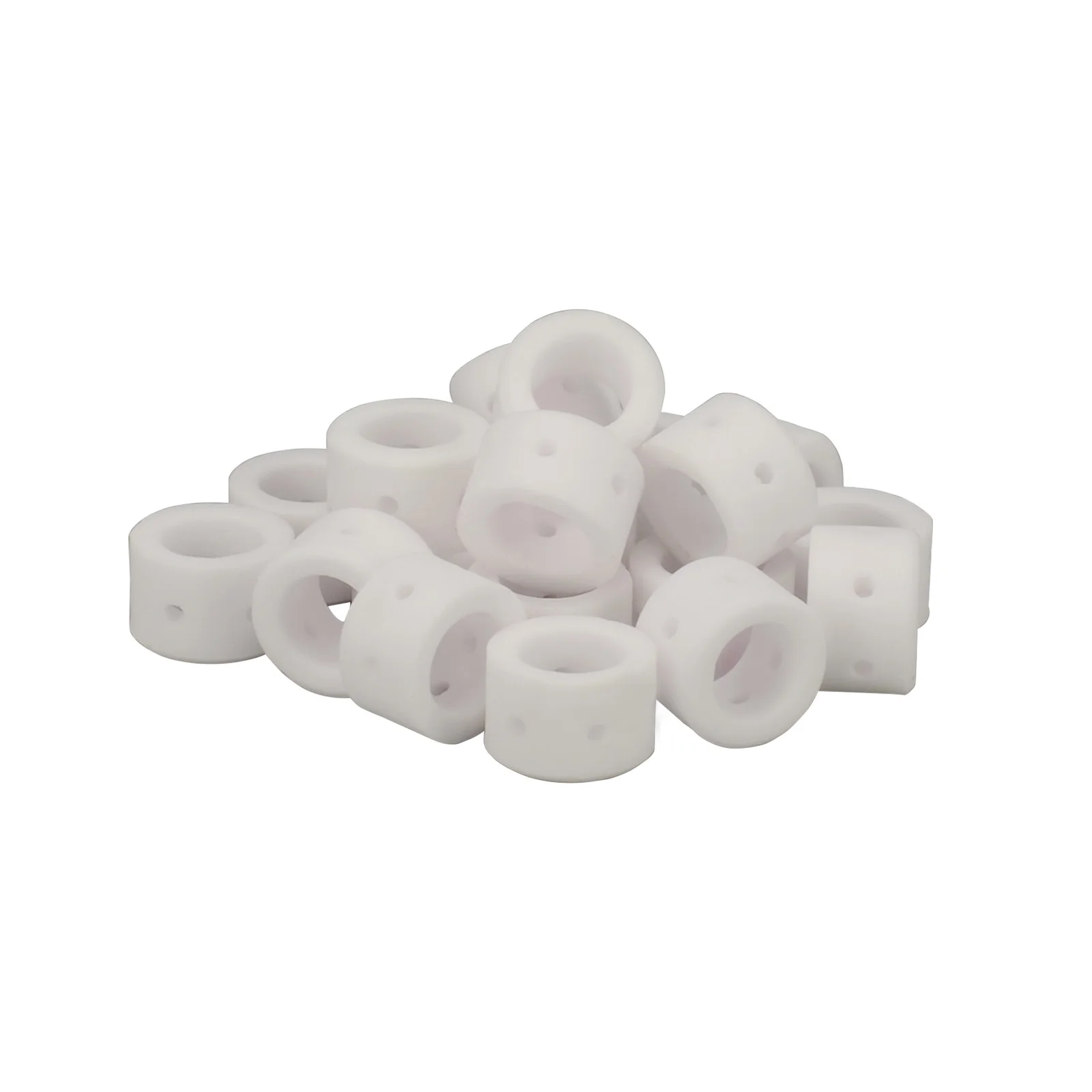 20pcs PT-31XL เครื่องตัดพลาสม่าไฟฉาย Swirl Baffle 6 หลุมแก๊สแหวน 20463