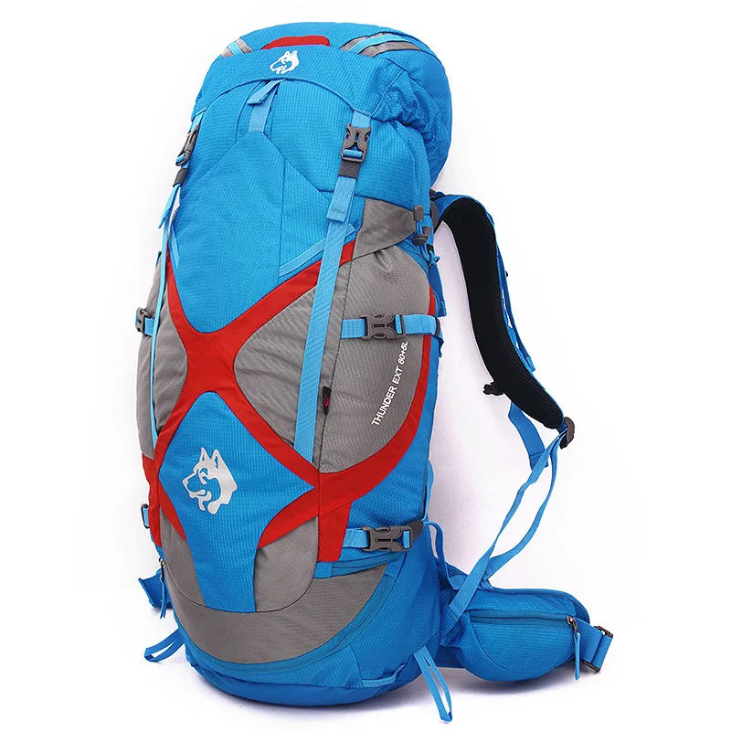 Jungleking CY1037 outdoorové odborný alpinismus brašna vodotěsný sportovní velký schopnost batoh 65L cestovní dospělý batoh