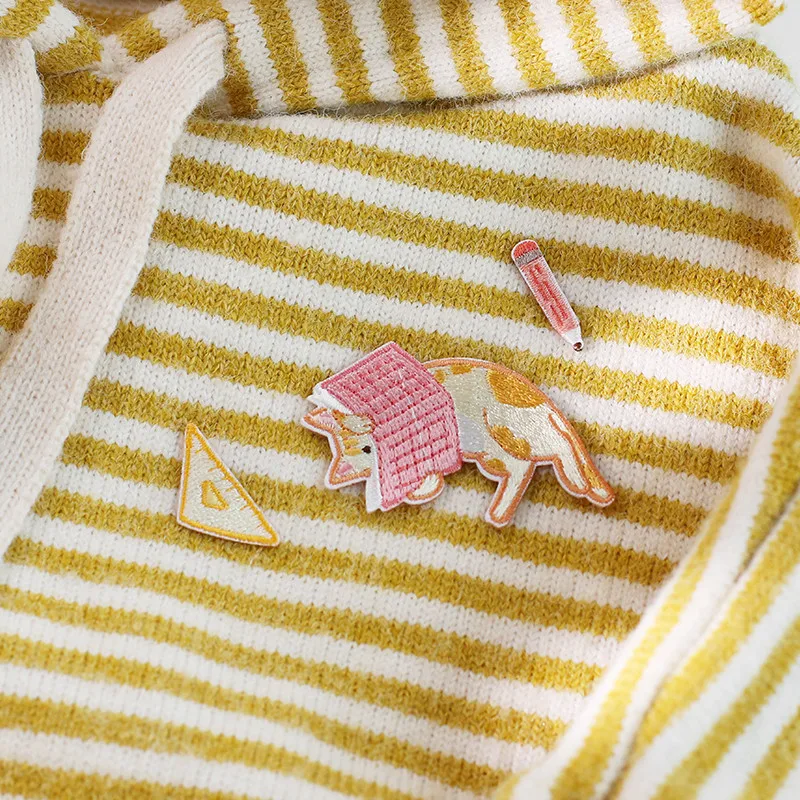 Ahyonniex-ハンドブックパッチ,3ピースの金属パッチ,手作りの服,靴バッグ,DIYアクセサリー
