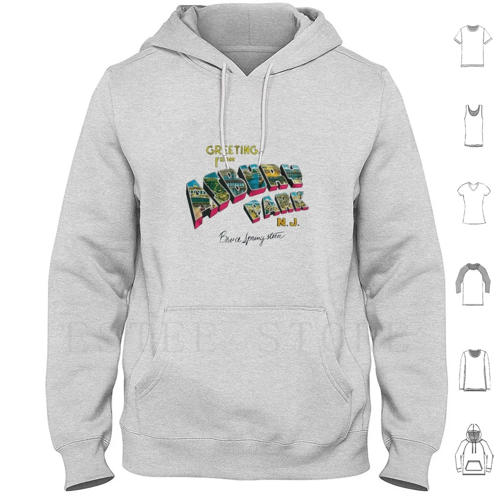 Asbury Park Hoodies Long Sleeve Asbury Park Concert Vintage The Music New Nj Ny New York