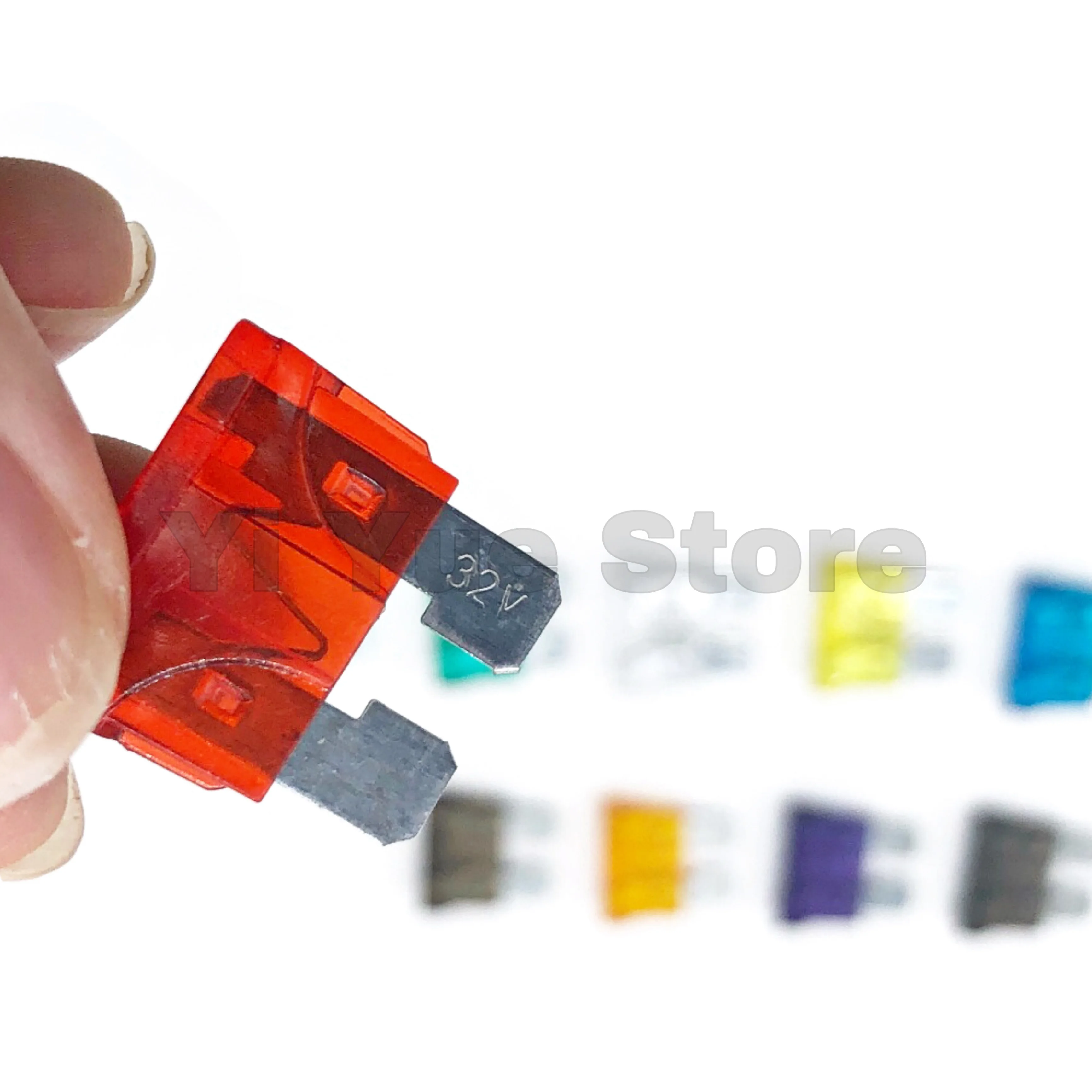 20/50pcs High Quality Car fuse 2A 3A 5A 7.5A 10A 15A 20A 25A 30A 35A Standard Medium Fuse Blade Fuse, Auto Fuse Car