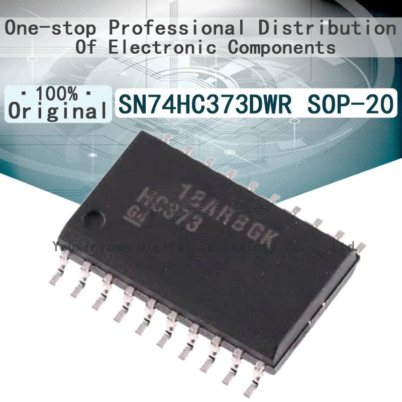 10/Pcs New Original 74HC373 74HC373D SN74HC373DWR SOP-20 Logic-latch IC chip SOIC-20