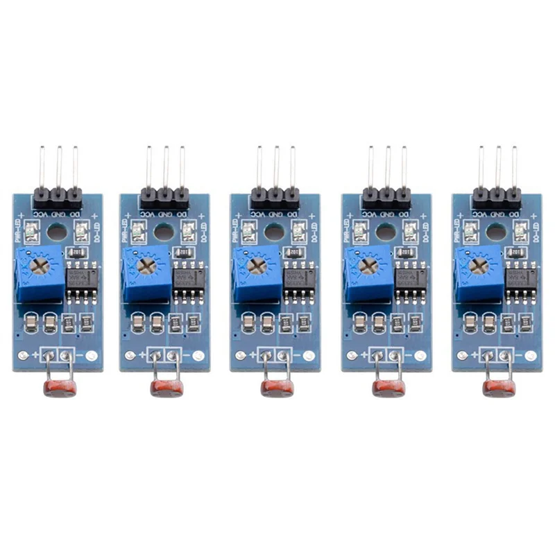 10ピース/ロット感光輝度抵抗センサモジュールの光強度検出をarduinoの