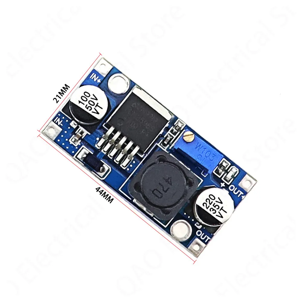 DIP 1PCS DC-DC Buck Converter Step Down Module LM2596 Power Supply Output 1.25V-30V