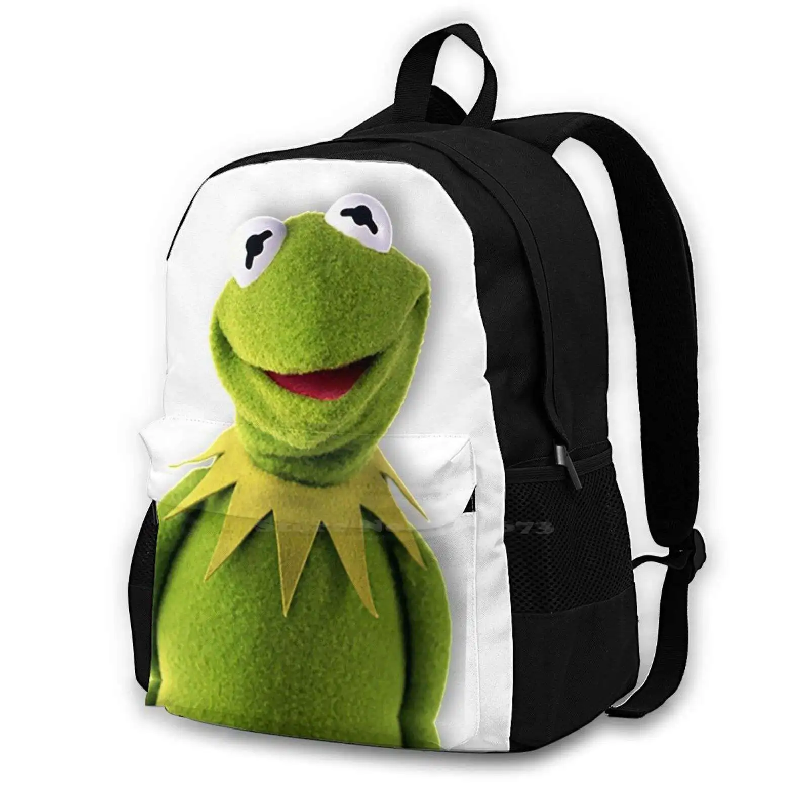 

Школьный рюкзак Happy Kermit большой емкости, сумки для ноутбука Kermit Happy Formal Kermit Kermit Formal, забавные мемы