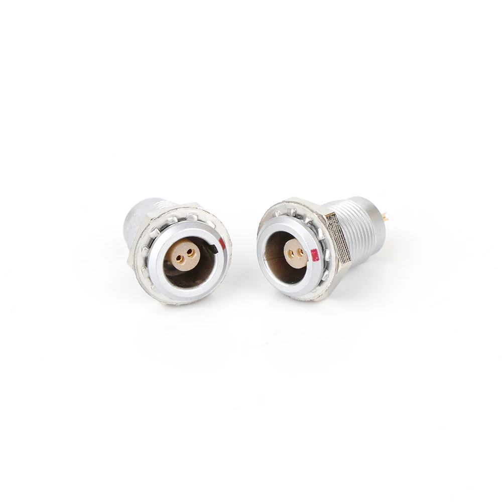 1pair hi-end gold plated Female Earphone Pins For HD800S HD800 HD820 Headphone Cable plug hifi DIY Connectors Adapter view 5