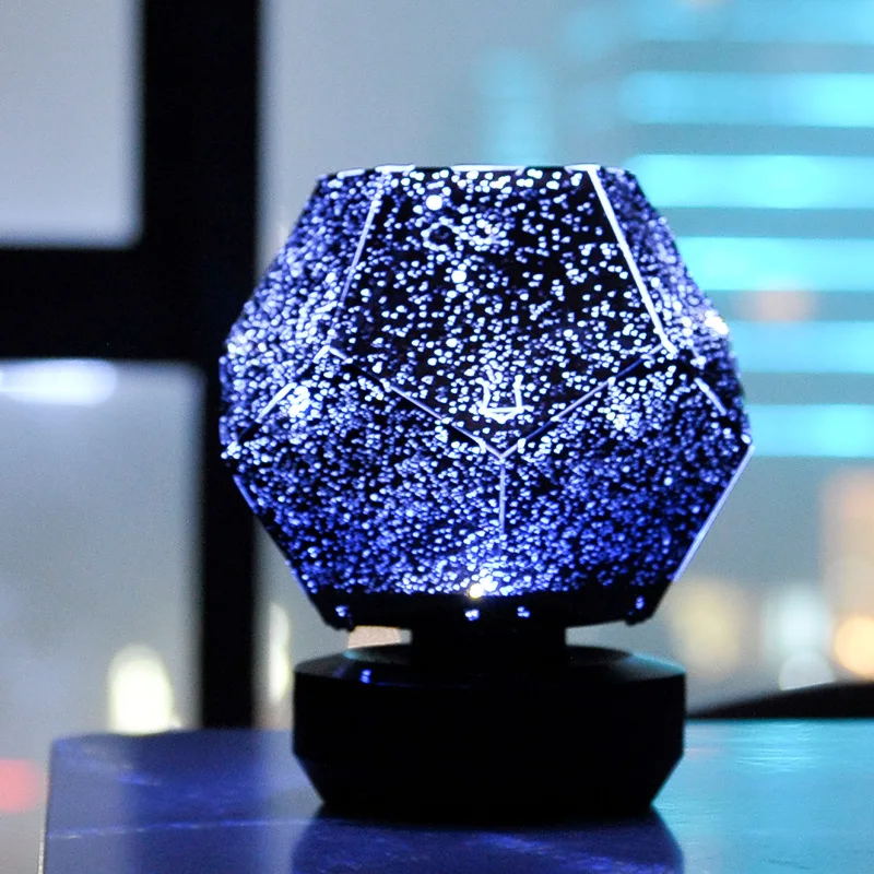 

Fun Starry Sky Projection Lamp Creative LED with Bluetooth Sound Creative Universe Starry Sky Projection Atmosphere Night Light