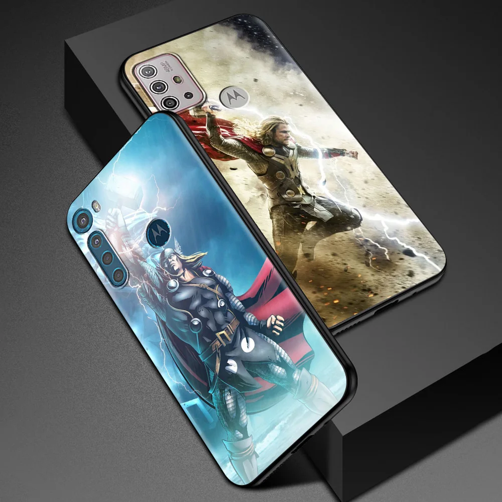 Thor Marvel Avengers For MOTOROLA One Fusion Shell for Moto G10 G9 G8 Plus Play Power One G20 G30 G40 G50 G60 Edge 20 Case