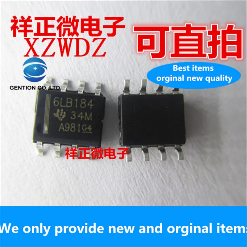 

10pcs 100% orginal new real stock SN65LBC184DR 6LB184 differential transceiver RS485 SOP-8 drive transceiver