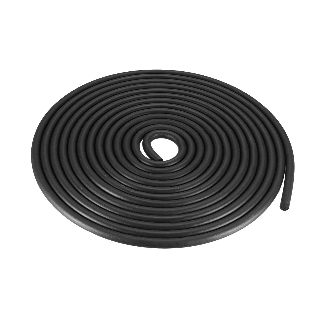 uxcell Foam Rubber Seal Weather Strip 5 Meters 2 Meters Long Black 3mm 4mm 5mm 6mm 7mm 8mm 9mm 10mm 12mm 13mm 14mm 16mm 18mm